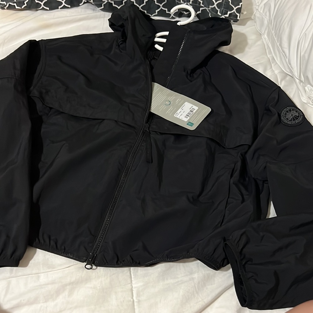 Canada Goode : Black Sinclair Wind Jacket - image 1